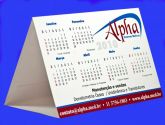 Calendário de Mesa Triângulo