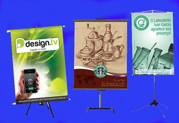 Banners Impressos (vários formatos)